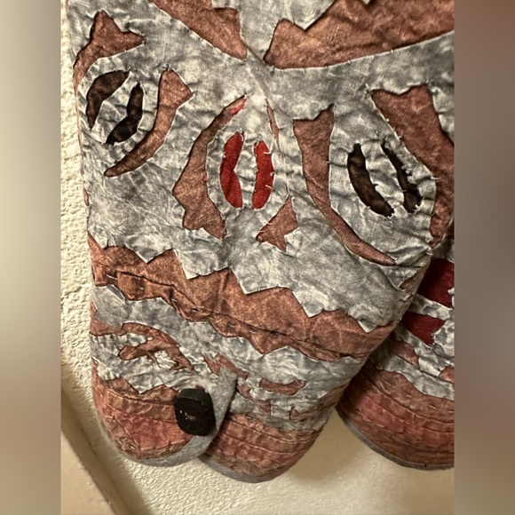 The Territory Ahead Cotton Quilted Women’s Jacket Size L Gray/Brown Color - Picture 6 of 9